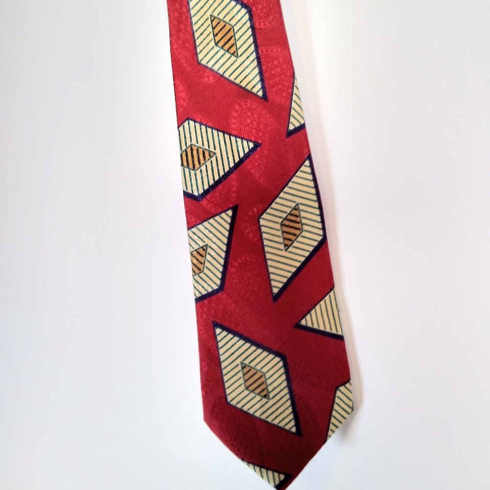Robert Talbott Dark Red Silk Tie Standard